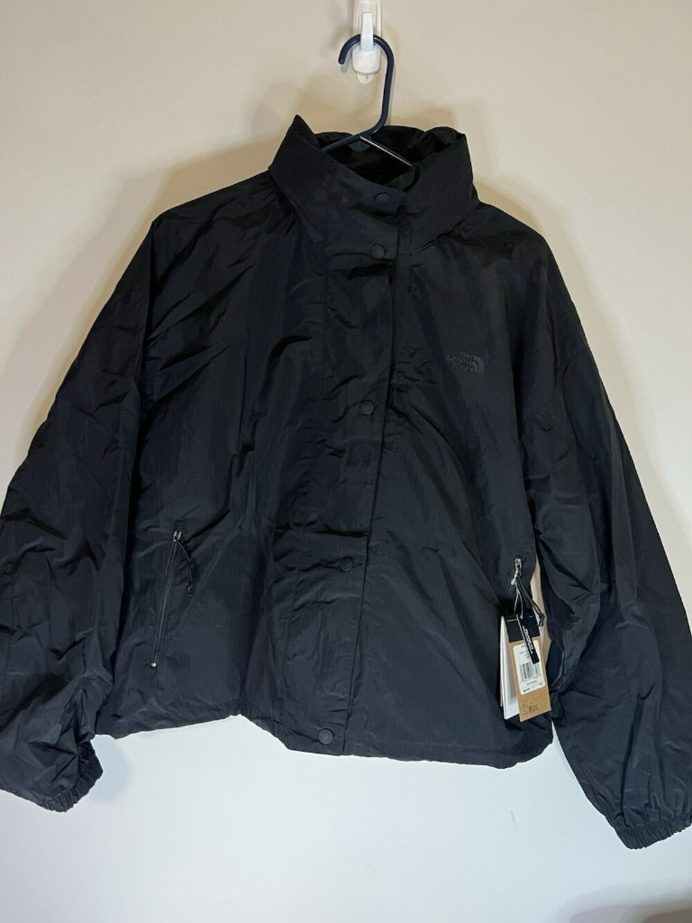 NWT Womens The North Face M66 Utility Wind Jacket- Windfall - Black